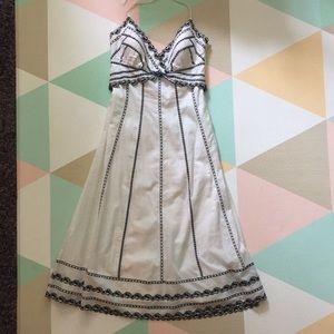 White House Black Market - white halter dress